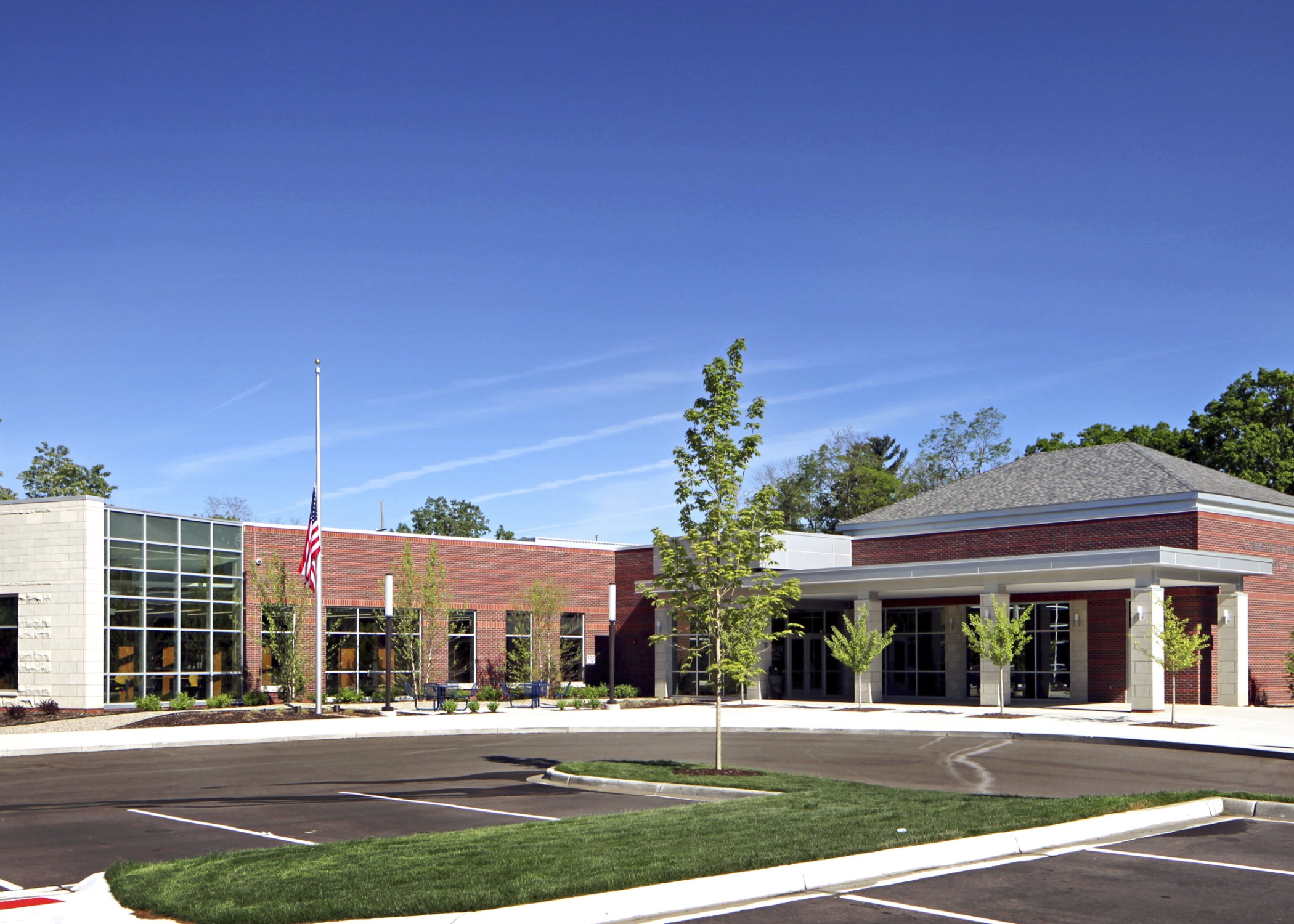 Commerce Township Library exterior