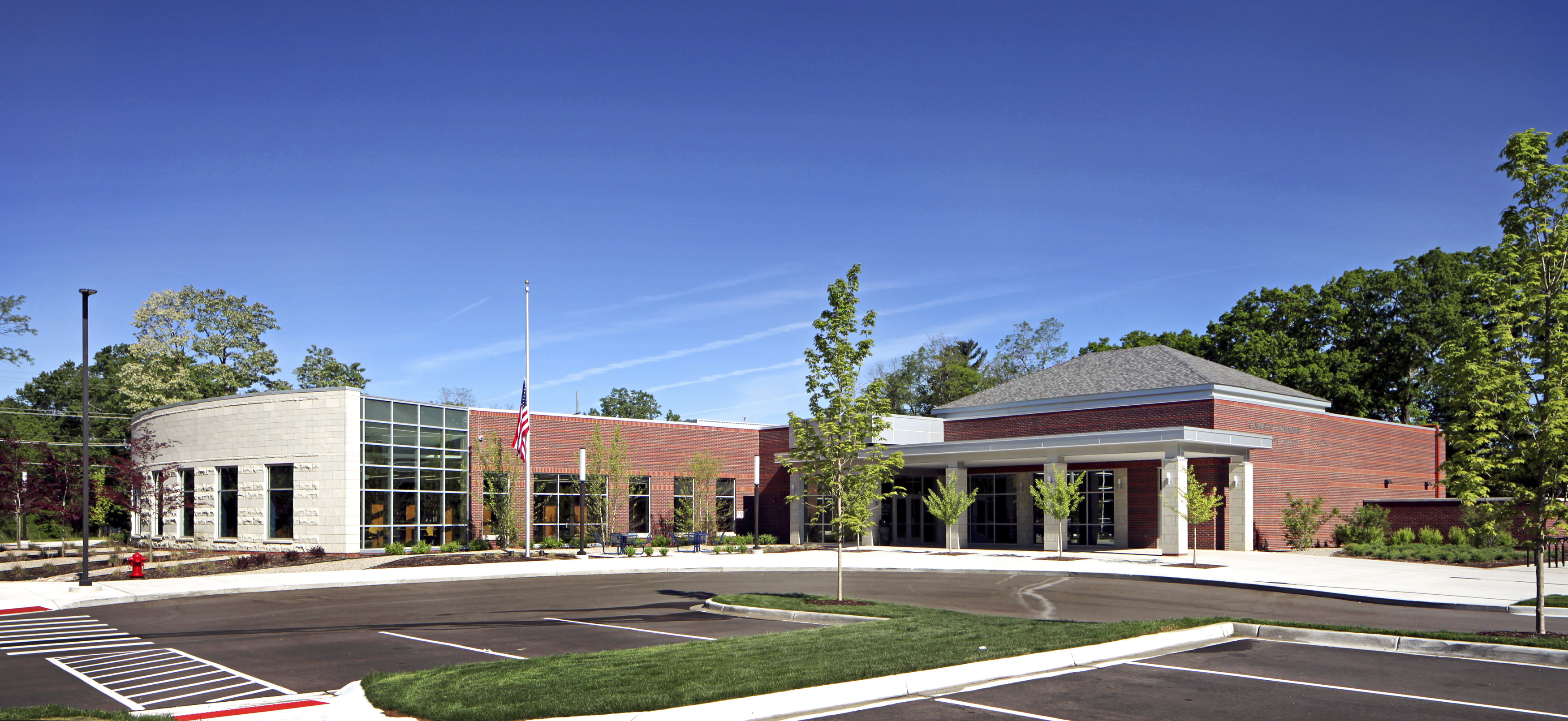 Commerce Township Library exterior