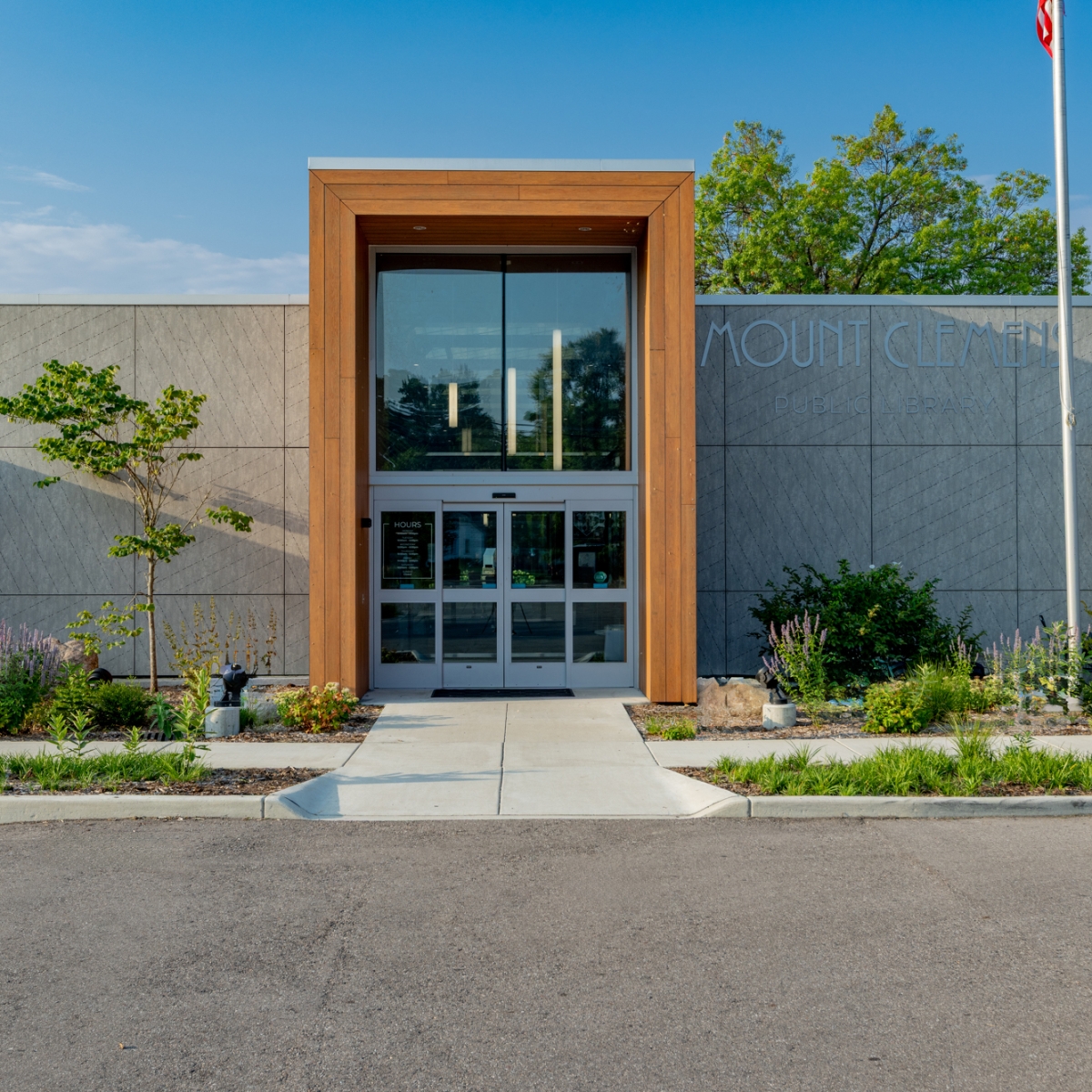 Mt Clemens PL main entrance