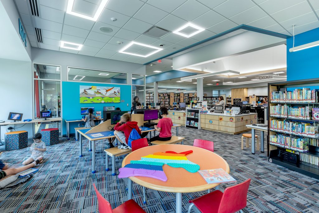 Superior Township Branch, Ypsilanti District Library children's area